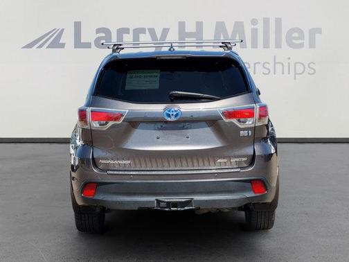 Predawn Gray Mica 2016 Toyota Highlander Hybrid Platinum