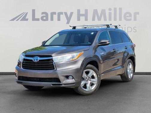 Predawn Gray Mica 2016 Toyota Highlander Hybrid Platinum