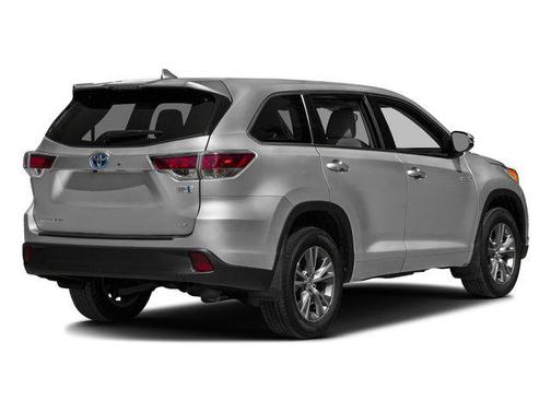 Predawn Gray Mica 2016 Toyota Highlander Hybrid Platinum