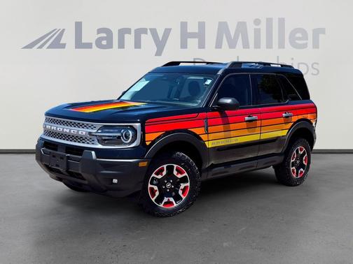 Shadow Black 2025 Ford Bronco Sport Free Wheeling