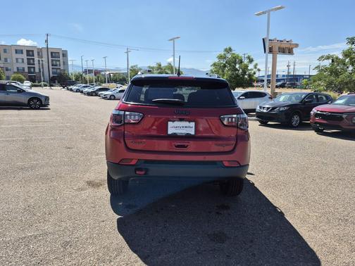Red Hot Pearlcoat 2025 Jeep Compass Trailhawk