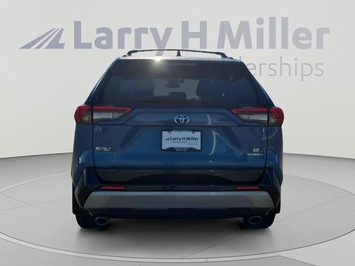 Cavalry Blue 2024 Toyota RAV4 Hybrid SE