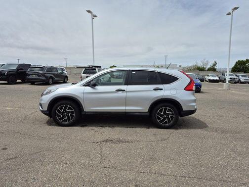 Alabaster Silver Metallic 2016 Honda CR-V SE
