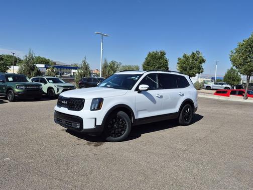 Glacial White Pearl 2024 Kia Telluride SX X-Pro