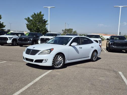 Casablanca White 2015 Hyundai Equus Signature