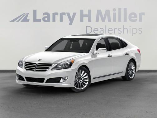 Casablanca White 2015 Hyundai Equus Signature
