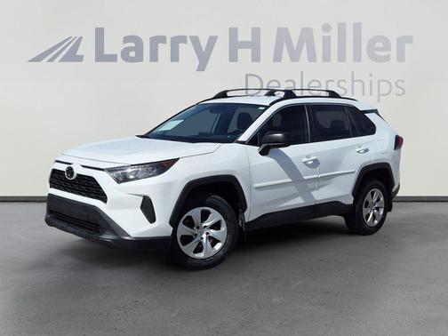 Super White 2021 Toyota RAV4 LE