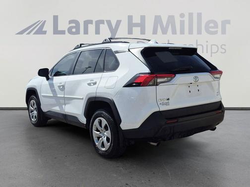 Super White 2021 Toyota RAV4 LE