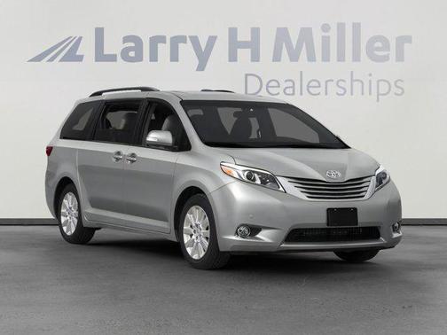 Predawn Gray Mica 2016 Toyota Sienna XLE