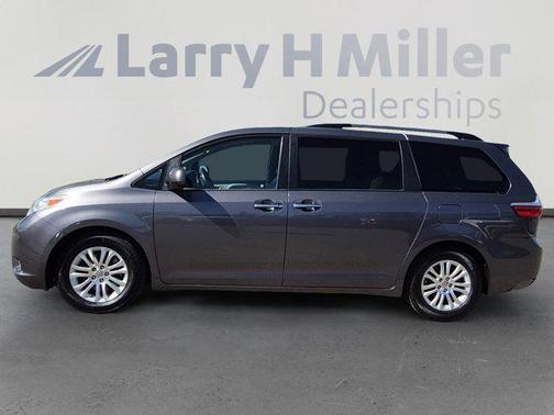 Predawn Gray Mica 2016 Toyota Sienna XLE