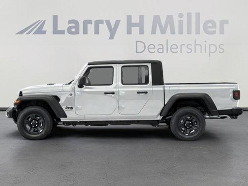Bright White Clearcoat 2023 Jeep Gladiator Sport S