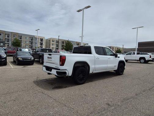Summit White 2023 GMC Sierra 1500 Elevation