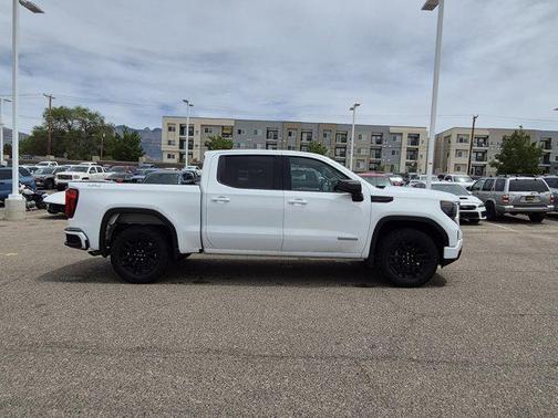 Summit White 2023 GMC Sierra 1500 Elevation