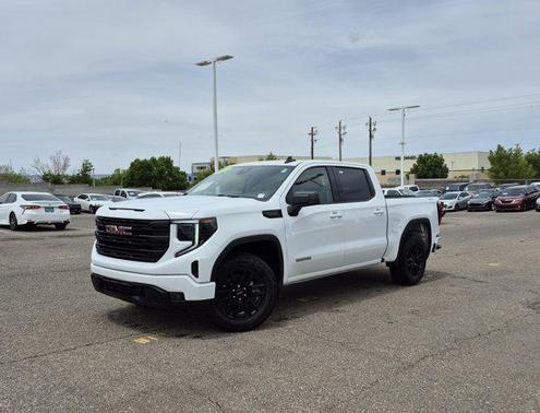 Summit White 2023 GMC Sierra 1500 Elevation