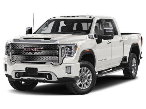 White Frost Tricoat 2021 GMC Sierra 3500 Denali