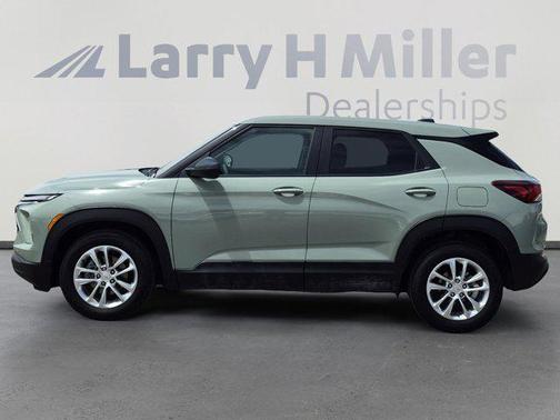 Cacti Green 2025 Chevrolet Trailblazer LS