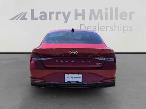 Scarlet Red Pearl 2023 Hyundai ELANTRA HEV Limited