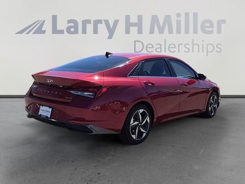 Scarlet Red Pearl 2023 Hyundai ELANTRA HEV Limited