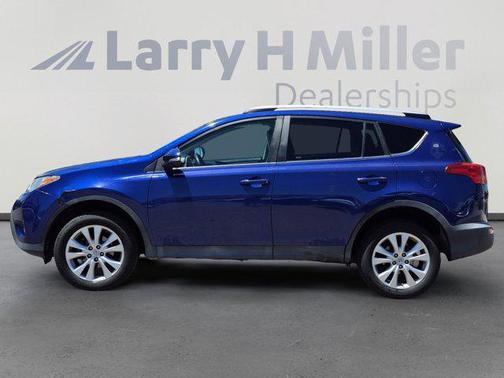 Blue Crush Metallic 2014 Toyota RAV4 Limited