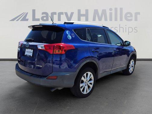 Blue Crush Metallic 2014 Toyota RAV4 Limited