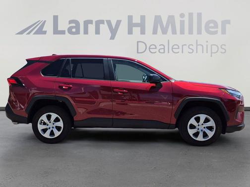 Ruby Flare Pearl 2024 Toyota RAV4 LE