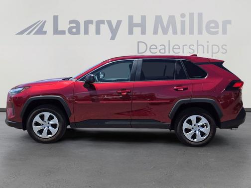 Ruby Flare Pearl 2024 Toyota RAV4 LE