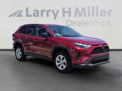 Ruby Flare Pearl 2024 Toyota RAV4 LE