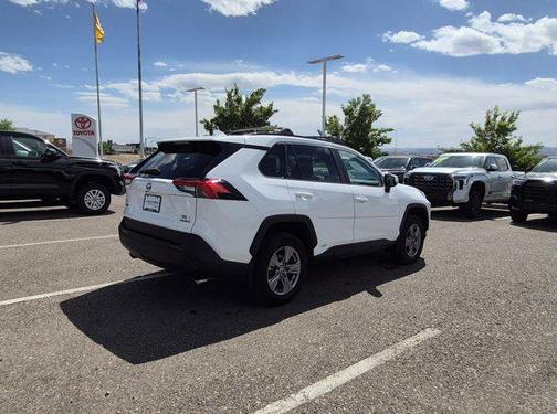 White 2022 Toyota RAV4 Hybrid XLE