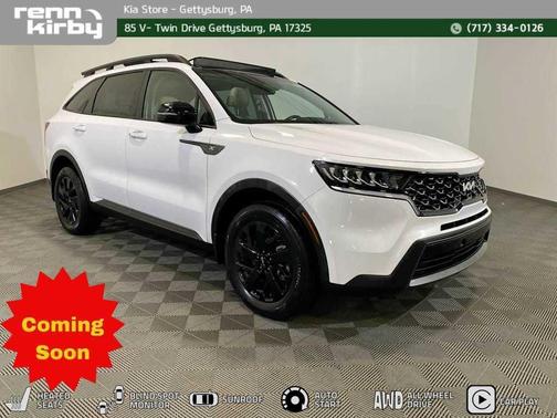 Glacial White Pearl 2023 Kia Sorento X-Line S