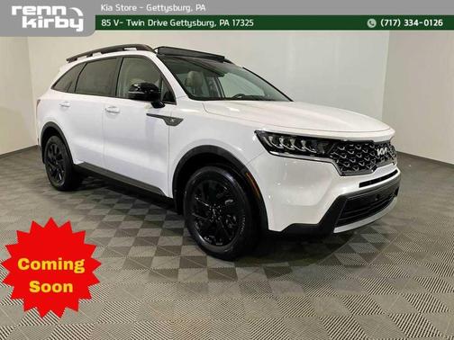 Glacial White Pearl 2023 Kia Sorento X-Line S