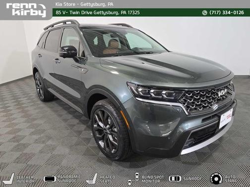 Aruba Green 2023 Kia Sorento X-Line SX Prestige