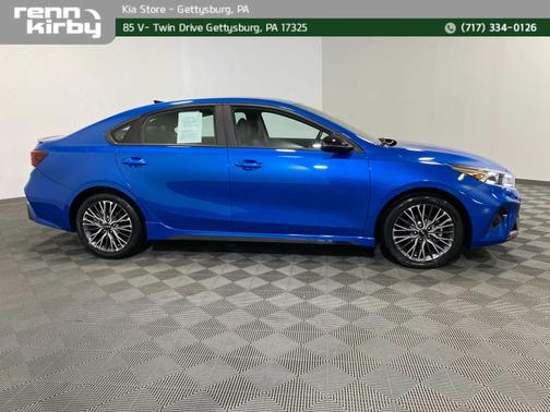Sporty Blue 2023 Kia Forte GT-Line
