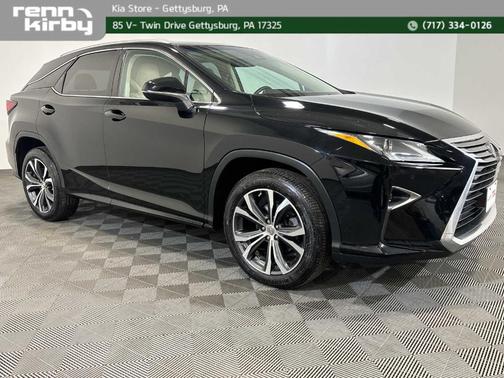 Obsidian Black 2016 Lexus RX 350