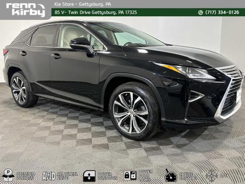 Obsidian Black 2016 Lexus RX 350