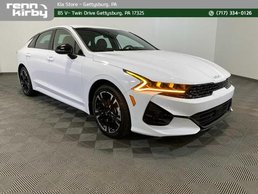 Glacial White Pearl 2024 Kia K5 GT-Line