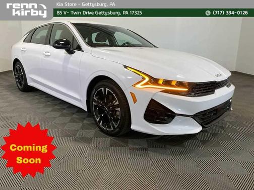 Glacial White Pearl 2024 Kia K5 GT-Line