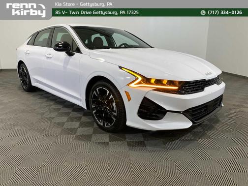 Glacial White Pearl 2024 Kia K5 GT-Line