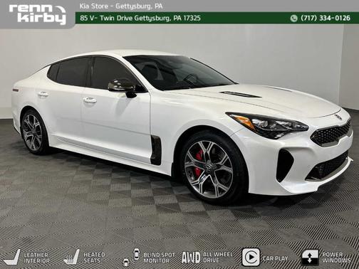 Snow White Pearl 2019 Kia Stinger GT
