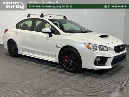 Crystal White Pearl 2020 Subaru WRX Premium
