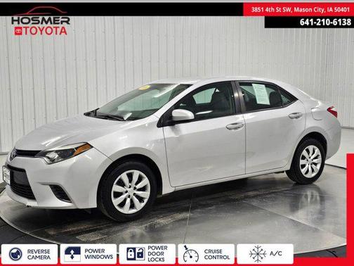 Classic Silver Metallic 2016 Toyota Corolla LE