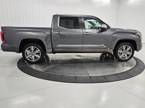 Magnetic Gray Metallic 2025 Toyota Tundra Hybrid Capstone