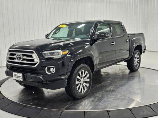 Midnight Black Metallic 2022 Toyota Tacoma Limited