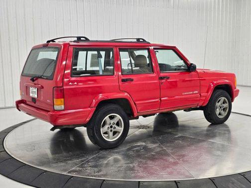 Flame Red Clear Coat 1999 Jeep Cherokee Sport 4WD