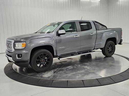 Satin Steel Metallic 2019 GMC Canyon Denali