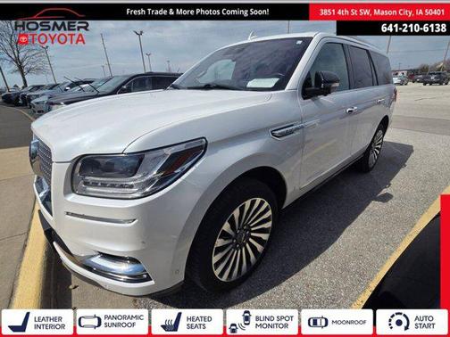 White Platinum Metallic Tri-Coat 2019 Lincoln Navigator Reserve