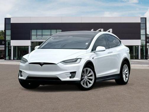 Pearl White Multi 2020 Tesla Model X Long Range