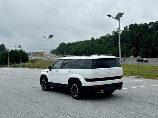 White 2024 Hyundai SANTA FE SEL
