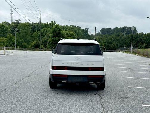 White 2024 Hyundai SANTA FE SEL