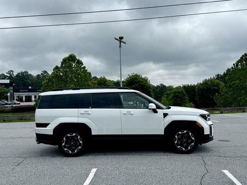 White 2024 Hyundai SANTA FE SEL