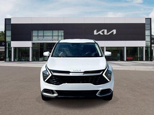 Glacial White Pearl 2025 Kia Sportage EX